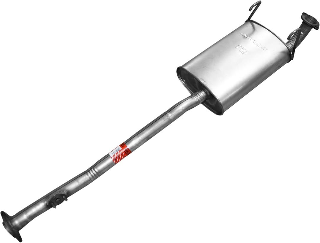 Walker Quiet-Flow SS 55303 Direct Fit Exhaust Muffler Assembly 2.17" Inlet (OD) 2.17" Outlet (OD) for Toyota 4Runner