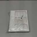 1:12 Scale Dollhouse Bookshelf (White), Miniature Wooden Bookcase Display Cabinet for Dollhouse Furniture, Collector's Decoration Accessory