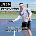 YQXCC 6 Pairs Arm Sleeves, UV Sun Protection UPF 50 Cooling Sleeves, Sports Compression Arm Covers for Golf Basketball