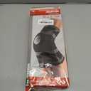 McDavid Elite Knee Sleeve with Gel Pad and Stays. Compression Knee Patella Support for Knee Pain Relief. Engineered Elastic. For Men and Women. Left or Right Leg. Black or Grey. (Medium)