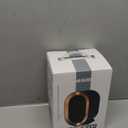 Indoor Electric Portable Space Heater, 1200W Personal Desk Heater, Fast Quiet Heating Ceramic for Large Room,Bedroom and Office Use (White)