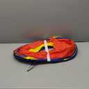 PigPigPen Pop Up Play Tunnel Tent for Toddlers Babies or Dogs, Indoor & Outdoor Toys for Kids Backyard Playset. (Red,Yellow,Blue)