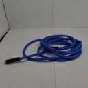 Heavy Duty Garden Hose 25 ft, Non-Expanding Flexible Water Hose, Kink Resistant Lightweight Hybrid Hose, Leakproof Hose Male to Female Fittings (Blue)