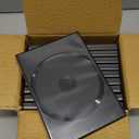 KEYIN Standard Black Single DVD Case - 10 Pack