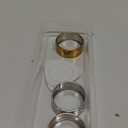 3 Pack Ring Cover Compatible with Oura Ring Gen 4/Oura Ring Gen 3 Horizon/Heritage, Upgraded Anti-Scratch TPU Ring Protector for Men Women, NOT for Oura Ring 4 Ceramic (Size 7) (Gold+Silver+RoseGold)