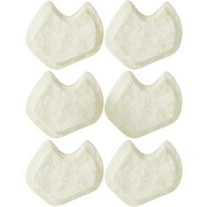 Premium Dancers Pads for Ball of feet Pain - Sesamoiditis Pads - Made in USA - 1/4" Thick Adhesive Skived Felt - 12 Pieces - Right Foot