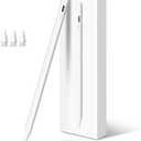 Stylus Pen for iPad Pencil 10th Generation, 3X Fast Charge Apple Pencil with Palm Rejection & Tilt Sensitivity, Compatible for 2018-2025 iPad 6/7/8/9/10/11, Pro 11"/12.9"/M4, Air 3/4/5/M2/M3, Mini 5/6