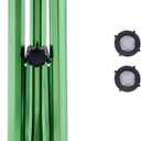 Happybuy Impact Sprinkler on Tripod Base, Heavy Duty with Brass Head & 3/4" Connector, 360 Degree Coverage for Yard Green