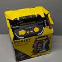 STANLEY J5C09 1000 Peak Amp Automotive Jump Starter, Portable Power – 2.1A/10W USB Port, 12V Outlet, 120 PSI Air Compressor for Tires, Bikes & Sports Equipment