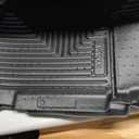 Husky Liners Weatherbeater Floor Mats | Fits 2008-2011 Toyota Sequoia | Front & 2nd Row, 3-pc Black - 95131
