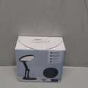 Desk Lamps for Home Office Rechargeable 3600mAh, Foldable+Portable Cordless Desk Light Small Table Lamp,Dimmable+9 Brightness Small Table Lamp Desk Light Table, LED Desk Lamps for Home Office (Black)