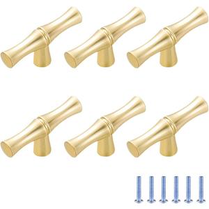 Bamboo Shape Cabinet Knobs Gold Dresser Knobs Kitchen Knobs Zinc Alloy Cupboard Wardrobe Knobs Drawer Pulls Door Knobs Single Hole Hardware Drawer Handles, 6 Pack Bamboo Shape Cabinet Knobs Gold Dresser Knobs Kitchen Knobs Zinc Alloy Cupboard Wardrobe Knobs Drawer Pulls Door Knobs Single Hole Hardware Drawer Handles, 6 Pack