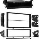 Metra Electronics 99-7422 Single DIN/Double DIN Installation Kit for 2007 Nissan Sentra (Black)