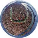 1000 Piece Round Jigsaw Puzzle of Venice, Italy - Challenging & Educational Art for Adults & Kids - Unique Panoramic Photo of City of Venice - 26.6 Inch Circular Puzzle