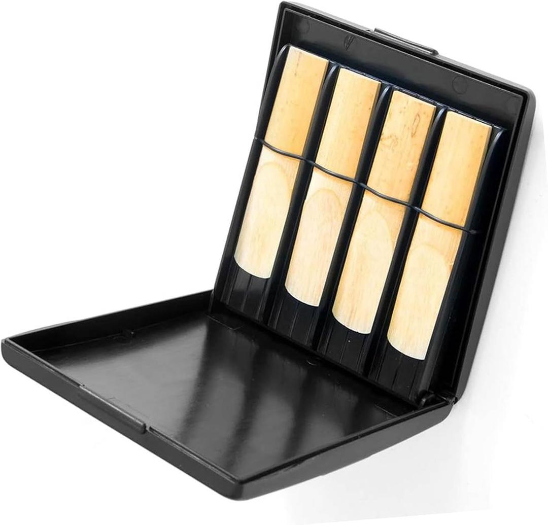 Reedcase Storage Holder, 8 Piece Reedcase for Saxophone Reedbox Clarinet Bari Sax Reeds Musical Instrument Accessories for Organized Reeds Storage