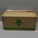 Klean & Conwenice Paper Gift Bags with Handles, 8x4.25x10.5 100Pcs Brown Bags Bulk, Medium Size Kraft Paper Bags, Wedding Gift Bag, Goody Party Favor, Retail Merchandise, Grocery Shopping