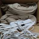 Sunbeam Royal Ultra Fleece Heated Electric Blanket King Size, 90" x 100", 12 Heat Settings, 12-Hour Auto Shut-Off, Machine Washable, Pebble Beige