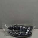 Black Suede D Shaped Steering Wheel Cover, Breathable Non-Slip Sweat-Proof Wear-Resistant No Pilling, Warm in Winter and Cool in Summer, Universal 15 inch