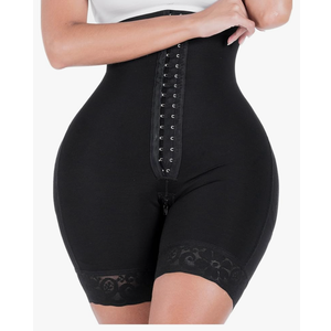 Sonryse High Waisted Butt Lifting Shaper Shorts Shapewear for Women Fajas Colombianas M