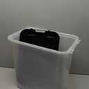 IRIS USA 30 lbs & 11 lbs Combo Airtight Dog Food Storage Container, Stackable Treat Box, 2-Cup Scoop, Wheels, Keep Fresh, Easy Mobility, Black