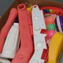 QDRAGON 5 in 1 Walker for Baby Girl, Baby Push Walkers, Assemble as Scooter/Motorbike/Activity Center/Detachable Panel, Walking Toys for Infants 6-12 Months, Red