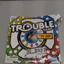 Hasbro Gaming Trouble Board Game for Kids Ages 5 and Up 2-4 Players