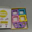 Magnetic Tiles Toys for 3 4 5 6 7 8+ Year Old Boys Girls Upgrade Macaron Castle Blocks Building Set for Toddlers STEM Creativity/Educational Toys for Kids Age 3-6 Christmas Birthday Gifts