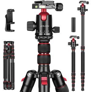 Victiv 80/85 inches Heavy Duty Tripod for Camera and Phone, 85" Camera Monopod Tripod, DSLR Binoculars Spotting Scope Camcorders Video Tripod Stand, 360 Degree Ball Head, 35 lbs Loads