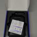 Wireless Voice Amplifier with Wireless Lavalier Mic, Portable Voice Amplifier for Teachers, Instructors, Tour Guides, Bluetooth Speaker with Strap Support USB, Rechargeable (Matte Black)