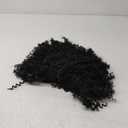 Quantum Love V part Curly Wigs Afro Curly Twist Out African American Wig for Black Women Afro Bomb Kinky Curly Synthetic Glueless Natural Black Wig 16 Inches