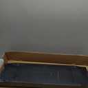 Domax Bathtub Caddy Tray Expandable Bamboo Tub Tray for Luxury Bath with Book Holder and Free Soap Dish Black