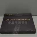 Red Light Therapy Mask for Face, 7 Colors LED Face Mask Light Therapy At Home, Led Face Mask Light Therapy, Black