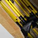 Toriexon 10 PCS Electric Fence Posts, 3/8" x 57" Step in Fence Post