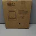 ROLOVE Vanity Mirror with Lights, 12.6"x15" LED Makeup Mirror with Lights, Smart Touch Control 3 Color Dimmable, Lighted Desk Mirror for Bedroom, Light Up Mirror (White)