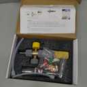 Tool Daily Foam Cannon, Small Foam Cannon for Pressure Washer, 5 Power Washer Nozzle Tips, 1/4 Inch Quick Connect
