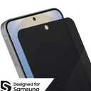 ZAGG Fusion Privacy Anti-Glare Samsung Galaxy S25 Ultra Screen Protector - Flexible Hybrid Polymer, Matte Finish, 2-Way Privacy Filter, Recycled Materials, InvisibleShield, Easy Application