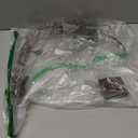 Hairui Lighted Willow Branches Silver Glittered 32IN 120 LED Fairy Lights with Timer, Twig Branch with Lights Battery Operated or USB Plug in for Home Fireplace Room Christmas Holiday Decoration