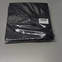 2 x Unisex Adult Matte Graduation Cap with Tassel Year Charm (Black)