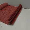 Leetaltree Burgundy Placemats Set of 4 - Heat Resistant Non-Slip Place mats for Dining Table, Washable Durable PVC Vinyl Woven Table MatsBurgundy, 4