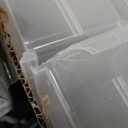 Akro-Mils 30224 AkroBins Plastic Storage Bins, 11"x 4"x 4", Clear, 12-Pack
