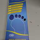 Plantar Fasciitis Feet Insoles Arch Supports Orthotics Inserts Relieve Flat Feet, High Arch (Mens 9-9 1/2 | Womens 11-11 1/2) (New Blue)