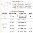 Lace Tablecloth Exquisite Embroidery Floral, Round Tablecloth with Wavy Openwork,Tablecloths for Wedding Decor,Afternoon Tea,Party