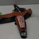 Cowboy Toys Gun and Western Holster Set for Adults, Toy Revolver and Adjustable Belt Halloween Costume Accessory for Men and Women