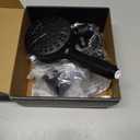 Taiker Filtered Shower Head, High Pressure Rainfall Shower Head/Handheld Shower Filter Combo, Luxury Modern Chrome Plated with 60'' Hose Anti-leak with Holder (Black)