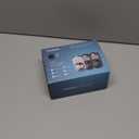 TEEHO TE002 Fingerprint Door Lock - Keyless Entry Electronic Keypad Deadbolt with 2 Backup Keys - Auto Lock - Easy Installation - Smart Locks for Front Door - Satin Nickel