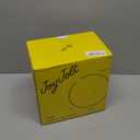 JoyJolt Mesa 40 Oz Stoneware Serving Bowls, Pasta Bowls Set of 4, Large Salad Pho Soup Bowls for Kitchen, Dishwasher and Microwave Safe Plate Bowls, Aesthetic Kitchen Essentials - Matte Black