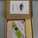 ENVYCLOUD CD Player Portable with Dual Stereo Speakers, Rechargeable Portable CD Player with Bluetooth for Home with Headphones, Support CD/AUX/USB,Pink