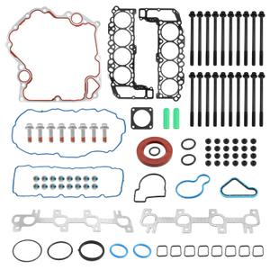 HS26157PT Head Gasket Kit with Bolts Set Timing Cover Gasket, Compatible with 2000-2003 Dodge Dakota Durango Ram 1500, 99-03 Grand Cherokee 4.7L V8 Engine, Replace# CS26157 ES71129