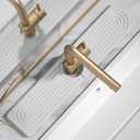 Quick Drying Stone Faucet Mat for Kitchen Sink - Diatomite Sink Mat Absorbing Stone Tray for Bathroom Counter, Sink Faucet Splash Guard Water Protector Matt for Kitchen Counter(White, 20" x 3.9")