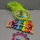 Childom Kids Musical Instruments for Toddlers,Baby Musical Toys for Toddlers,Preschool Educational Kids Gifts,Christmas Birthday Gifts for Boys Girls,Xylophone,Maracas,Wooden Instruments Toddler Toys